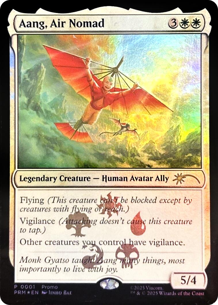 Aang, Air Nomad [Media Promos] - Destination Retro