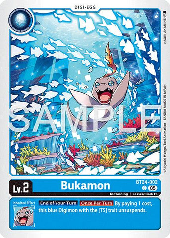 Bukamon [BT24-002] [Time Stranger] - Destination Retro