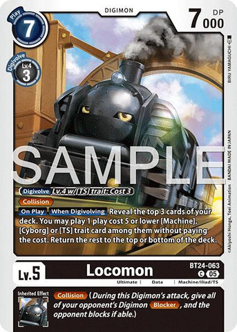 Locomon [BT24-063] [Time Stranger] - Destination Retro