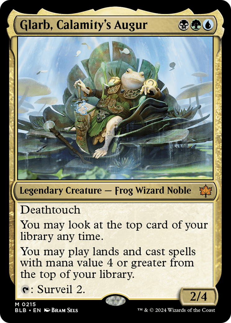 Glarb, Calamity's Augur [Bloomburrow] - Destination Retro