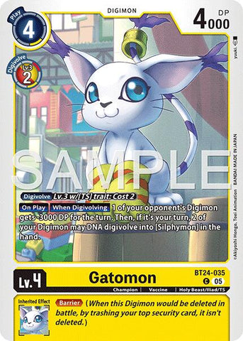 Gatomon [BT24-035] [Time Stranger] - Destination Retro