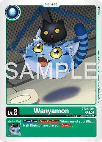 Wanyamon [BT24-004] [Time Stranger] - Destination Retro
