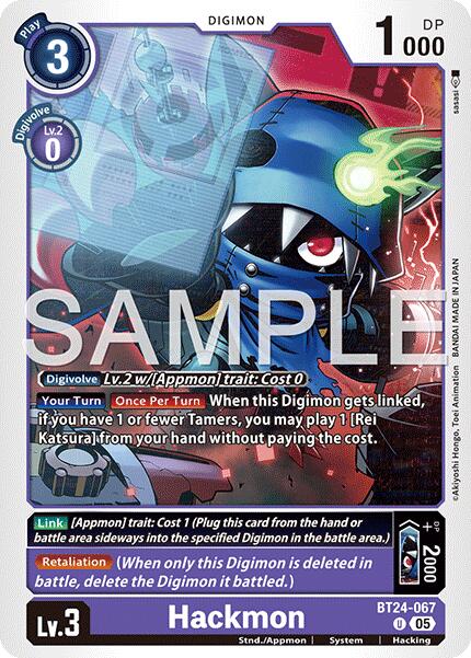 Hackmon [BT24-067] [Time Stranger] - Destination Retro