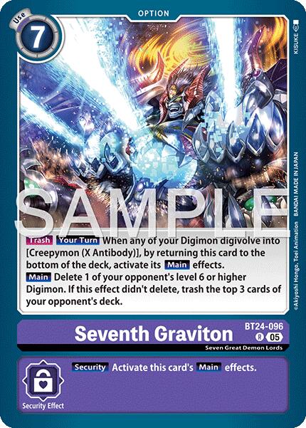 Seventh Graviton [BT24-096] [Time Stranger] - Destination Retro