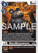 WaruMonzaemon [P-216] (Official Store Tournament 2026 Vol. 1) [Promotional Cards] - Destination Retro