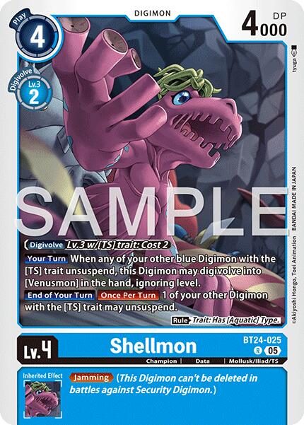 Shellmon [BT24-025] [Time Stranger] - Destination Retro