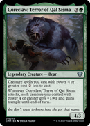 Goreclaw, Terror of Qal Sisma [Commander Masters] - Destination Retro