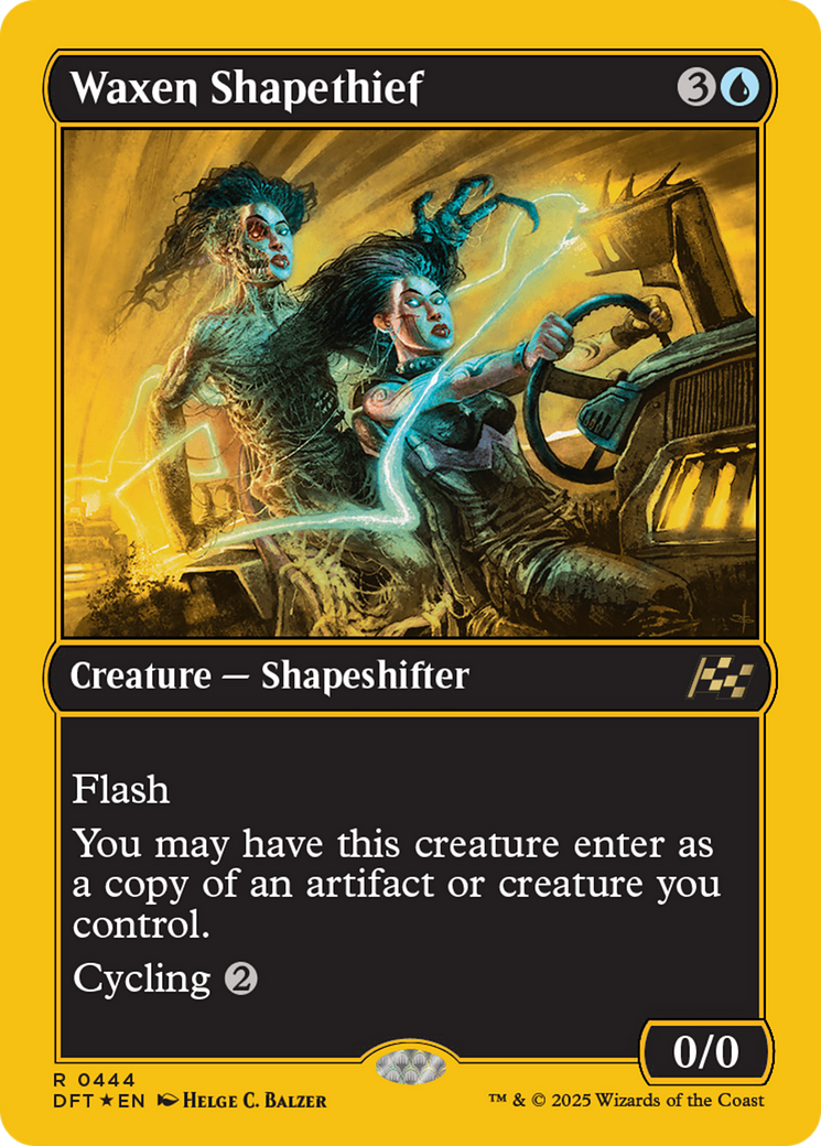 Waxen Shapethief (First-Place Foil) [Aetherdrift] - Destination Retro