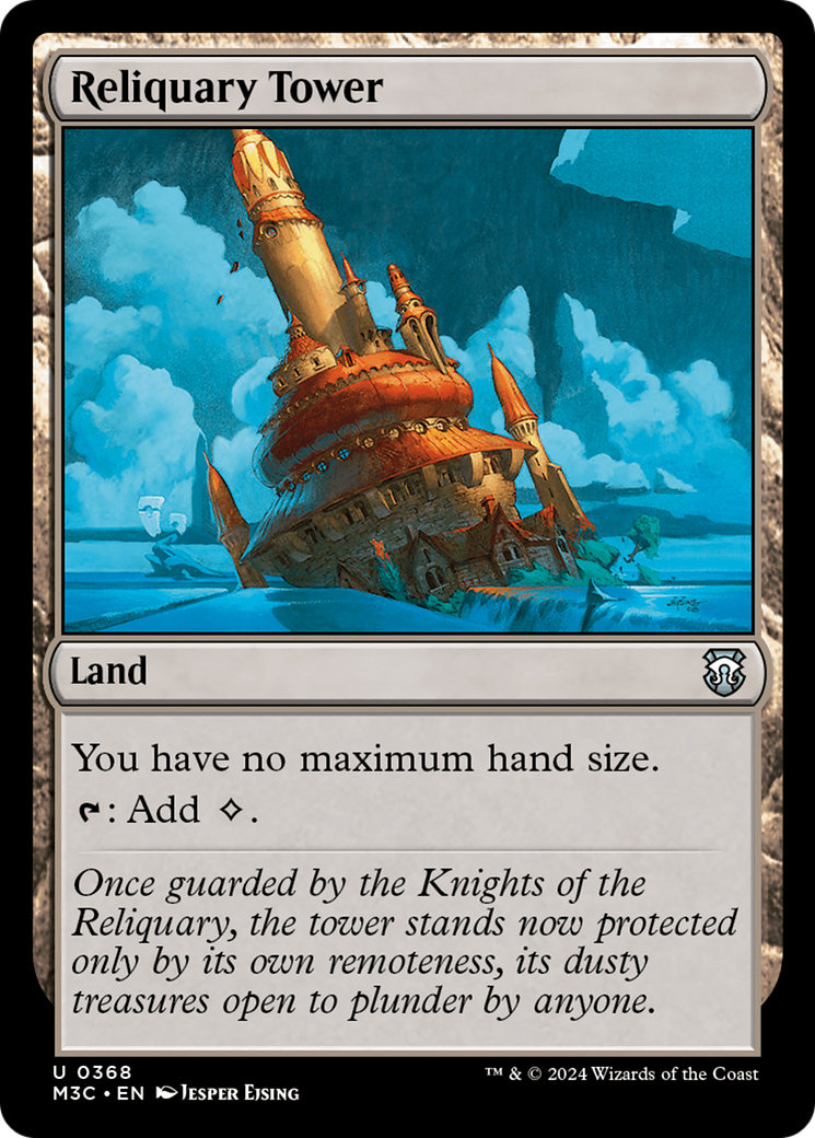 Reliquary Tower (Ripple Foil) [Modern Horizons 3 Commander] - Destination Retro