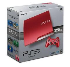 Playstation 3 Scarlet Red 320GB System - PAL Playstation 3 - Destination Retro