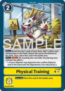 Physical Training [P-105] (Alternate Art) [Starter Deck: Amethyst Mandala Advanced Deck Set] - Destination Retro