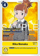 Rika Nonaka [ST22-07] [Starter Deck: Amethyst Mandala Advanced Deck Set Release Event Cards] - Destination Retro
