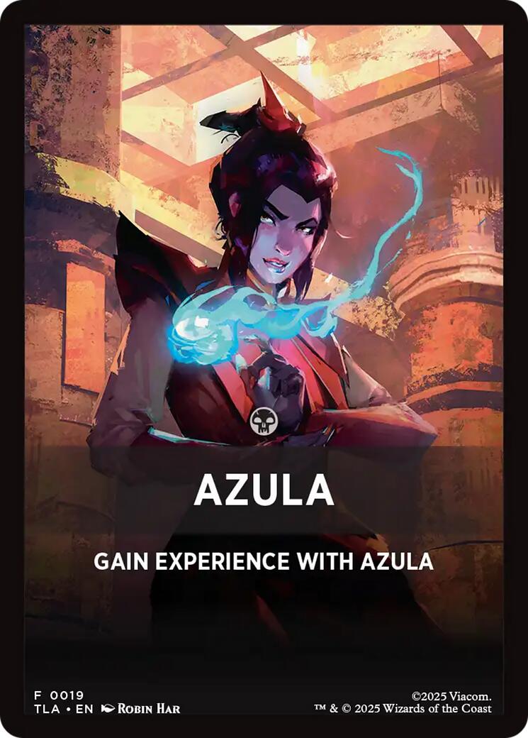 Azula Theme Card [Avatar: The Last Airbender Tokens] - Destination Retro
