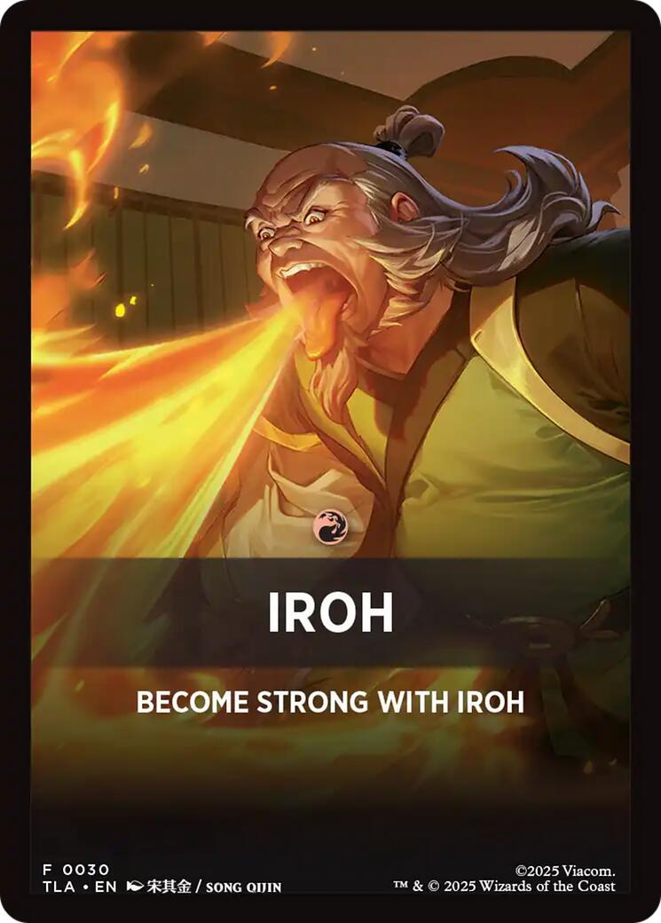 Iroh Theme Card [Avatar: The Last Airbender Tokens] - Destination Retro