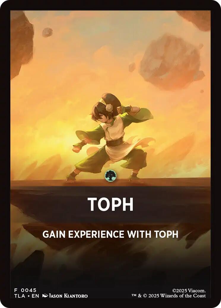 Toph Theme Card [Avatar: The Last Airbender Tokens] - Destination Retro