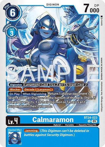 Calmaramon [BT24-023] [Time Stranger] - Destination Retro