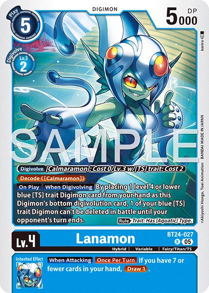 Lanamon [BT24-027] [Time Stranger] - Destination Retro