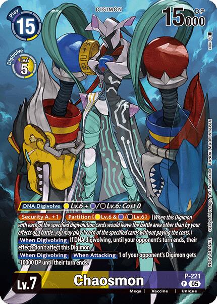 Chaosmon [P-221] (Time Stranger Box Topper) [Time Stranger] - Destination Retro