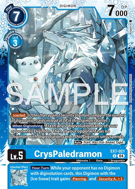 CrysPaledramon [EX7-021] (Regulation Battle Vol. 4 Winner) [Digimon LIBERATOR] - Destination Retro