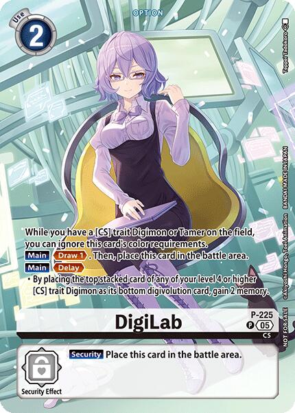 Digilab [P-225] (Time Stranger Box Topper) [Promotional Cards] - Destination Retro