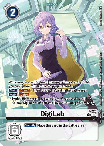 Digilab [P-225] (Time Stranger Box Topper) [Promotional Cards] - Destination Retro