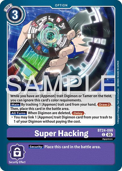 Super Hacking [BT24-099] [Time Stranger] - Destination Retro