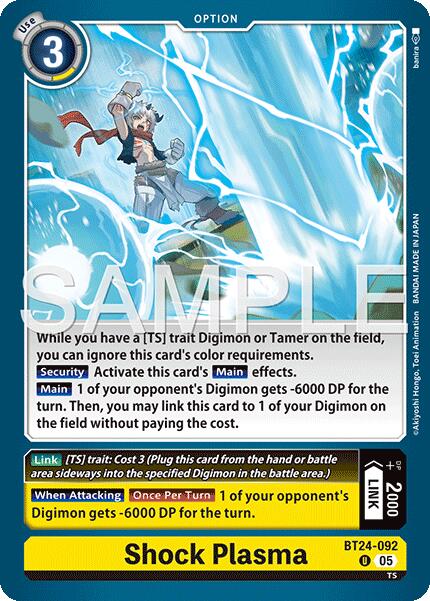 Shock Plasma [BT24-092] [Time Stranger] - Destination Retro