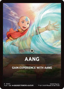 Aang Theme Card [Avatar: The Last Airbender Tokens] - Destination Retro