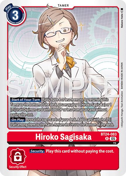 Hiroko Sagisaka [BT24-083] [Time Stranger] - Destination Retro