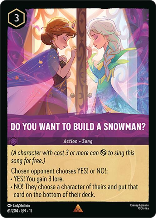 Do You Want To Build A Snowman? (61/204) [Winterspell] - Destination Retro