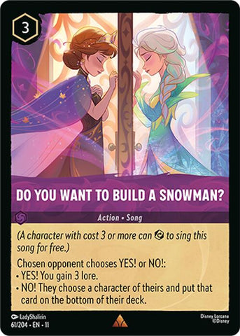 Do You Want To Build A Snowman? (61/204) [Winterspell] - Destination Retro