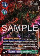 Titamon + SkullBaluchimon [BT24-081] (Alternate Art) [Time Stranger] - Destination Retro