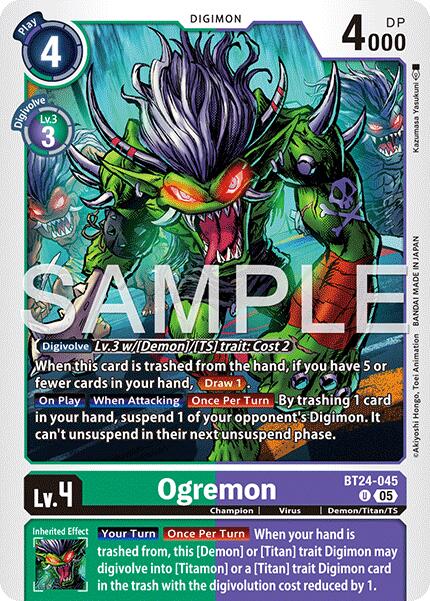Ogremon [BT24-045] [Time Stranger] - Destination Retro
