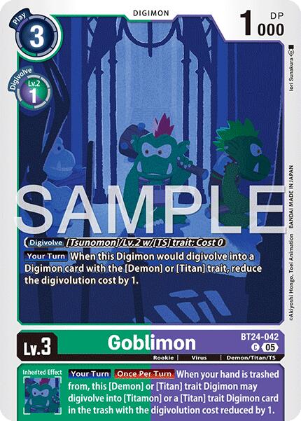Goblimon [BT24-042] [Time Stranger] - Destination Retro