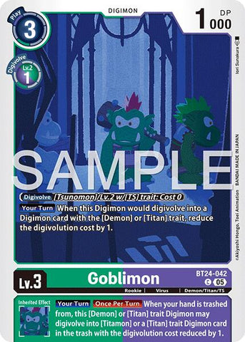 Goblimon [BT24-042] [Time Stranger] - Destination Retro
