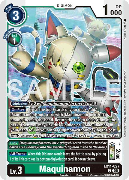 Maquinamon [EX11-027] [Dawn of Liberator] - Destination Retro