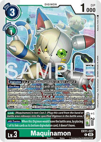 Maquinamon [EX11-027] [Dawn of Liberator] - Destination Retro