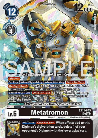 Metatromon [EX11-045] [Dawn of Liberator] - Destination Retro