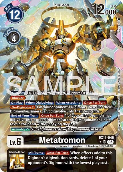 Metatromon [EX11-045] (Alternate Art) [Dawn of Liberator] - Destination Retro