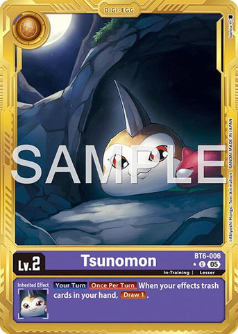 Tsunomon [BT6-006] (Alternate Art) [Advanced Booster Digimon Generation] - Destination Retro