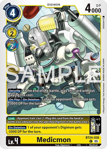 Medicmon [BT24-036] [Time Stranger] - Destination Retro