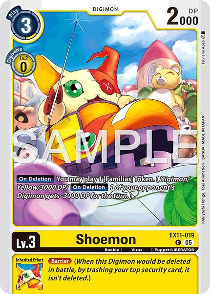 Shoemon [EX11-019] [Dawn of Liberator] - Destination Retro