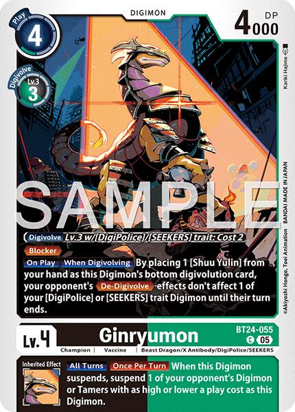 Ginryumon [BT24-055] [Time Stranger] - Destination Retro