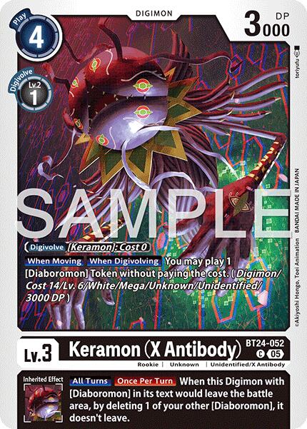 Keramon [BT24-052] (X Antibody) [Time Stranger] - Destination Retro