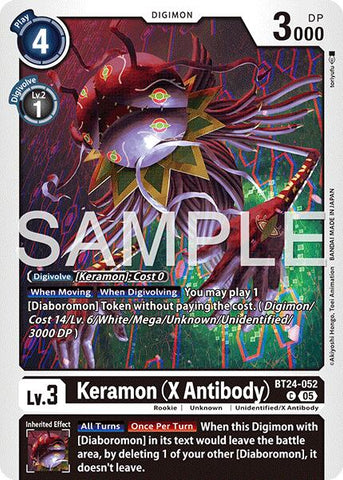 Keramon [BT24-052] (X Antibody) [Time Stranger] - Destination Retro