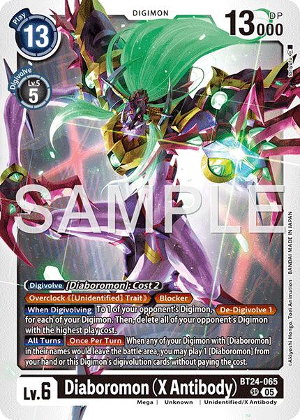 Diaboromon [BT24-065] (X Antibody) [Time Stranger] - Destination Retro