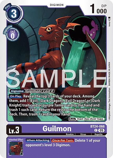 Guilmon [BT24-066] [Time Stranger] - Destination Retro