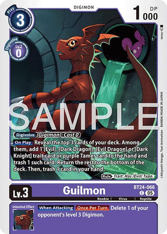 Guilmon [BT24-066] [Time Stranger] - Destination Retro