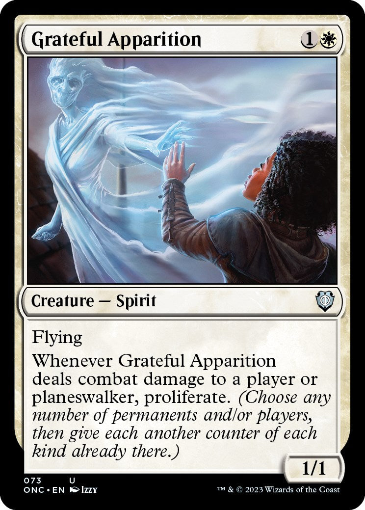 Grateful Apparition [Phyrexia: All Will Be One Commander] - Destination Retro