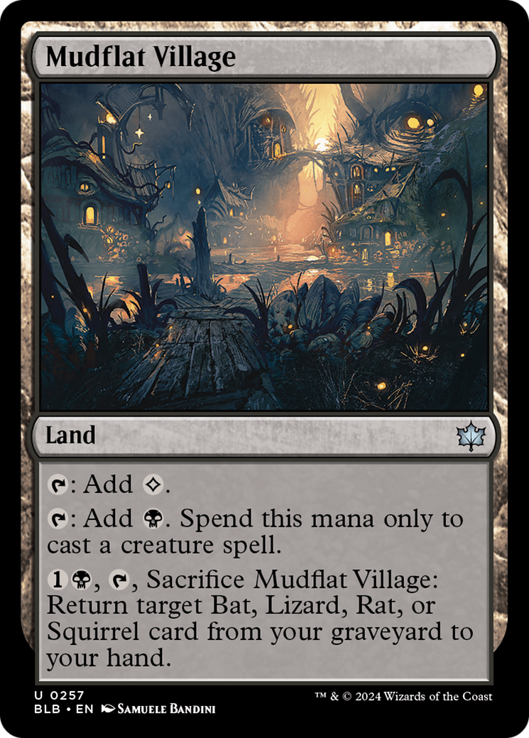 Mudflat Village [Bloomburrow] - Destination Retro